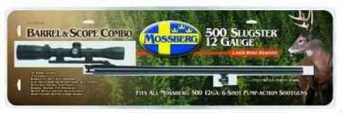 Mossberg Barrel Scope Combo 24" 500 12 Gauge Blued with 3-9X32mm